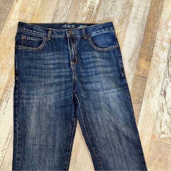 Boys Children Place STRAIGHT JAMBES DROITES jeans - Size 16 - Picture 4 of 4